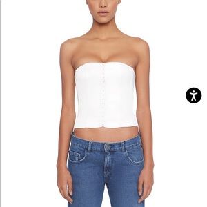 Danielle Guizio satin corset!!! Brand new with tags never been worn